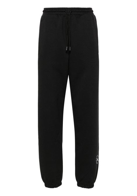 Pantaloni sportivi ampi in nero Adidas By Stella Mc Cartney - donna